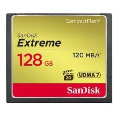 SanDisk CF Card 128GB Extreme - High Performance, Reliable Storage (SDCFXSB-128G-G46)